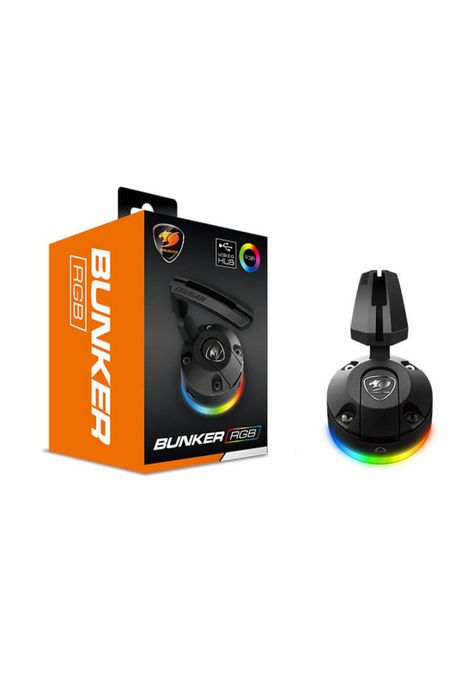 Hub Usb Gamer Cougar Bunker  +  Bungee Mouse Full Rgb-8