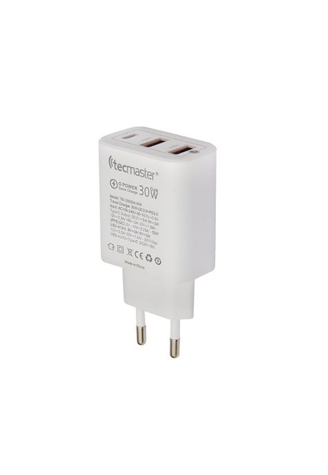 Cargador USB-C de Carga Rapida 30W con GAN + Power Delivery-1