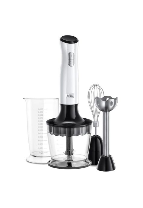 Batidora De Inmersion 3 en 1 Black + Decker 700W HB24710-CL-4