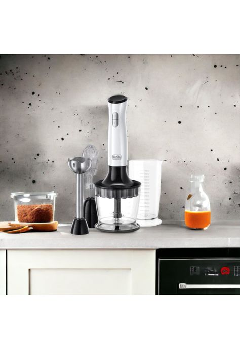 Batidora De Inmersion 3 en 1 Black + Decker 700W HB24710-CL-5