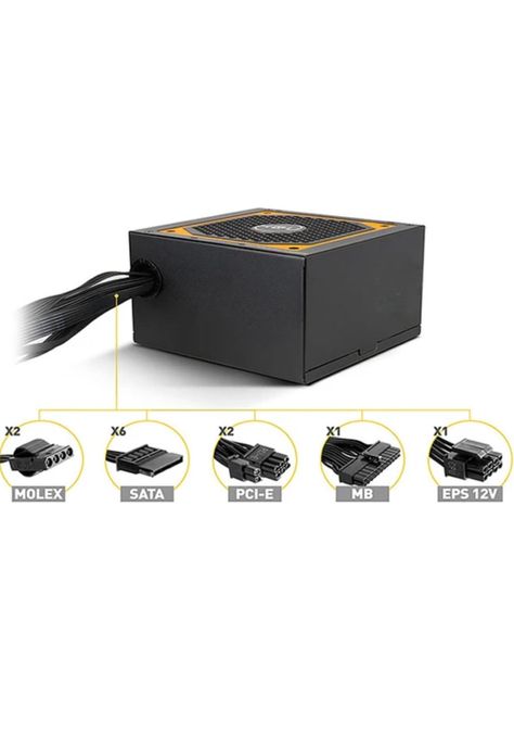 Fuente de Poder Gamer Nox Urano VX 650W 80 PLUS + BRONZE-5