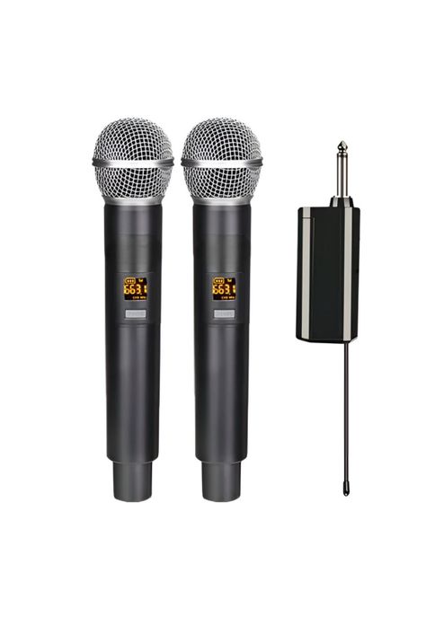Pack de Micrófonos Inalámbricos UHF WM-314 HIFI Audio HD-0