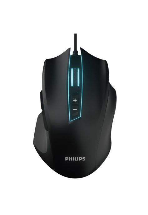 Mouse para Gamers Philips G201 Full RGB 4000 DPI - 9 Botones-3