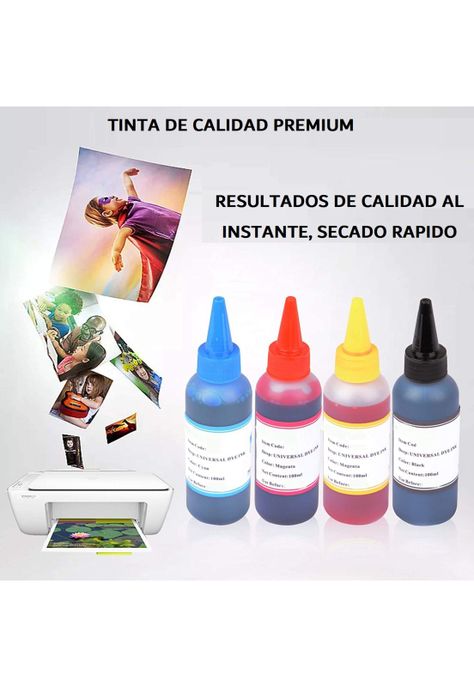 Tinta para Recargar Impresoras 100ML Magenta Premium Quality-2