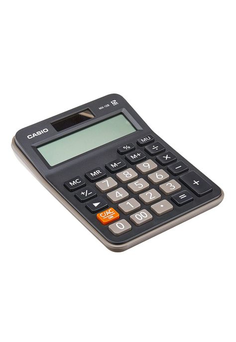 Calculadora Casio Para Comerciantes Numeros Grandes Mx-12B-Bk-0