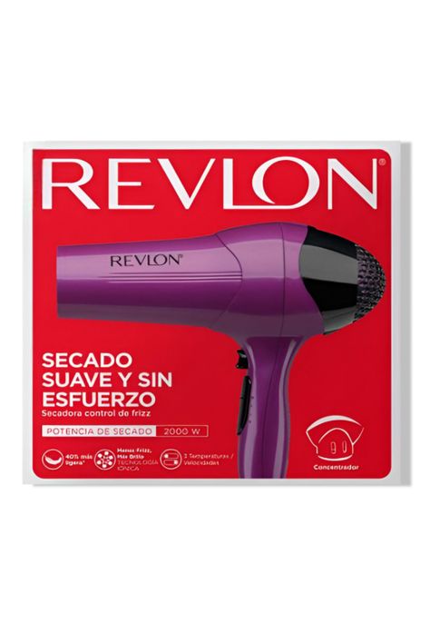 Secador de Cabello Revlon Ionic Pro 2000W - DR773PLA2 Morado-6