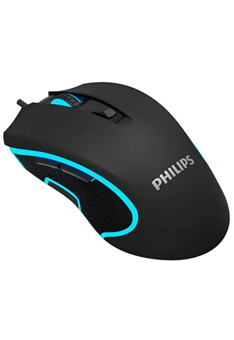 Mouse para Gamers Philips G413 Full RGB 6000 DPI - 6 Botones-0