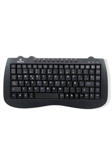 Mini Teclado USB Multimedia Ultra Compacto  K115U-0