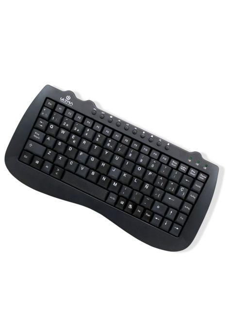 Mini Teclado USB Multimedia Ultra Compacto  K115U-1