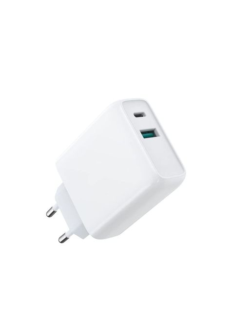 Cargador Pared USB C Ultra Rápido 36W Power Delivery + USB-1
