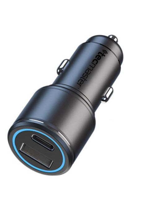 Cargador de Auto 12V 42W Max USB-C+ USB Power Delivery Q.C-2