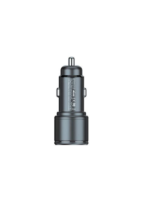 Cargador de Auto 12V 42W Max USB-C+ USB Power Delivery Q.C-7