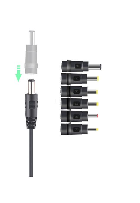 Eliminador de Pilas 12V/2A Regulable + Plug Universales CH24-1