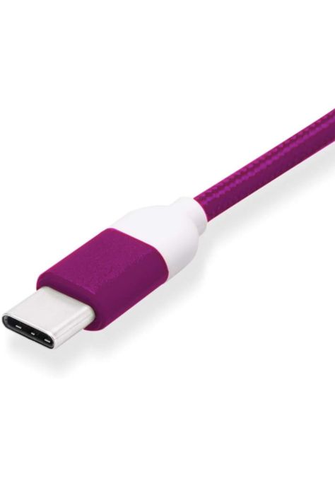 Cable De Datos Type-C Reforzado 1M Pantone Android Auto Mora-2