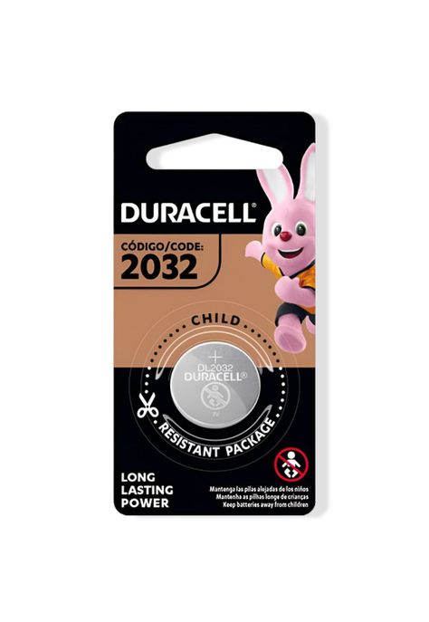 Pila Duracell Especial 2032 Lithium Battery 3V Long Life-3