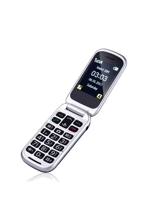 Teléfono IRT Senior 4G S. O. S para Adulto Mayor Almeja 330N-2