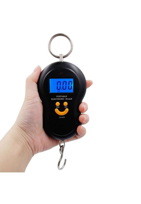 Pesa Digital Multiuso Portátil de Gancho Colgante 50KG MAX-0