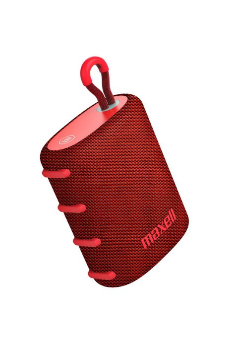 Parlante Portatil Maxell Water Resistant IPX5 Nomad Rojo 5W-1
