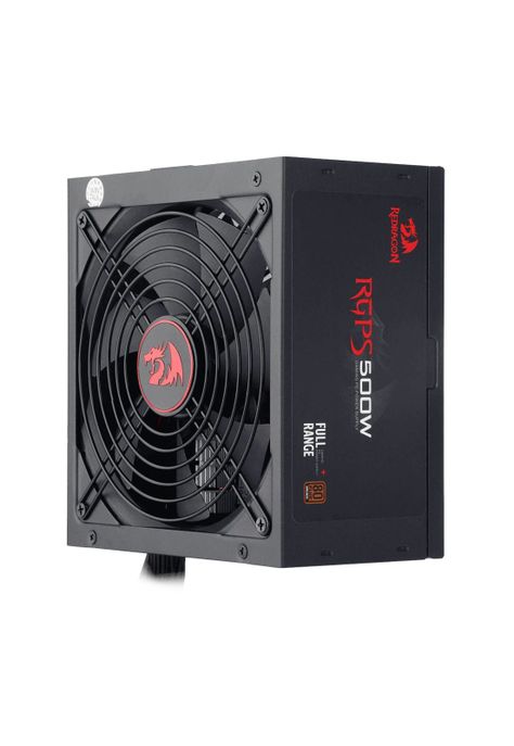 Fuente De Poder Gamer Redragon 500W 80 Plus Ultra Estable-1