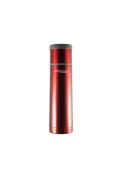 Termo Premium de Acero Inoxidable 1L Rojo Metalizado 12H/24H-4