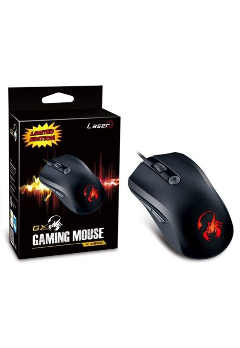 Mouse Gamer Sensor Laser Genius X-G600 Pro Gx Gaming-0