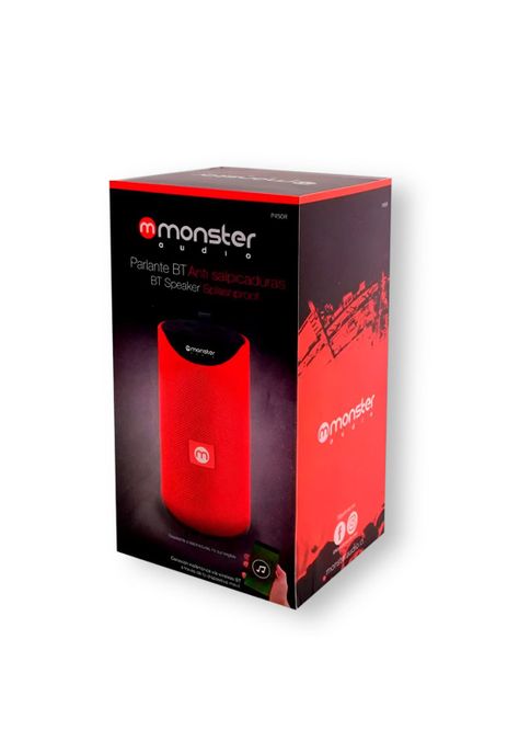 Parlante Portátil Bluetooth Waterproof Monster P450 Rojo-3