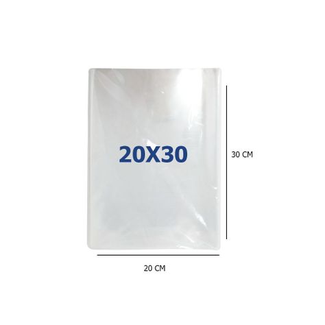 Bolsas Plástica Celofán Transparente 20x30 (200 Unidades)-3