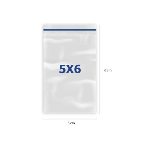 Bolsas Ziploc Con Cierre Zipper 5x6 (500 Unidades)-1