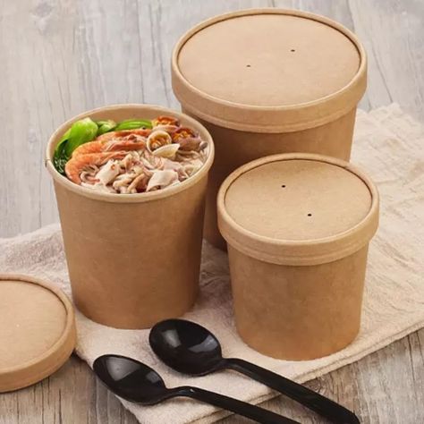Pote Kraft Con Tapa 12oz (50 Unidades)-3