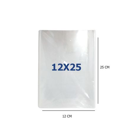 Bolsas Plástica Celofán 12x25 + Amarre Plateado (200 Un)-1