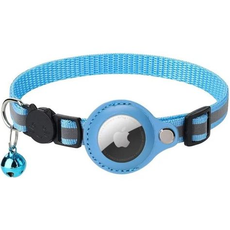 Collar Con Sonaja Para Gatos Airtag Antipérdida -0