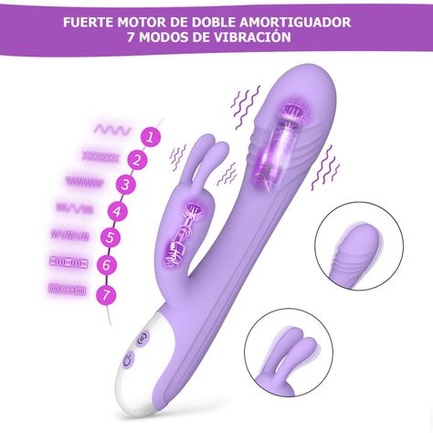 Vibrador Doble Con Estimulación De Clítoris-1