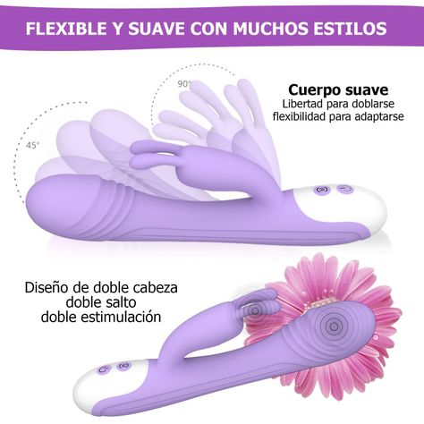 Vibrador Doble Con Estimulación De Clítoris-2