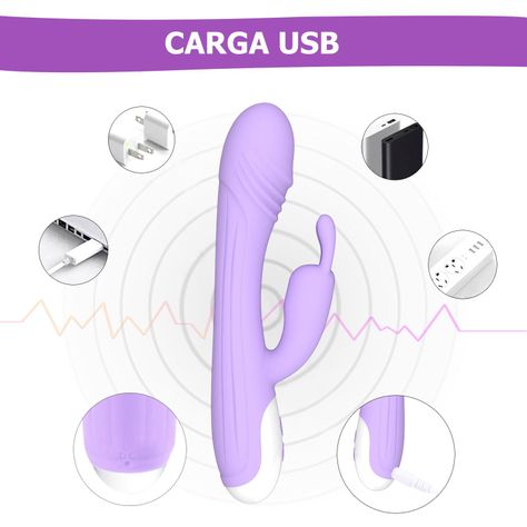 Vibrador Doble Con Estimulación De Clítoris-3