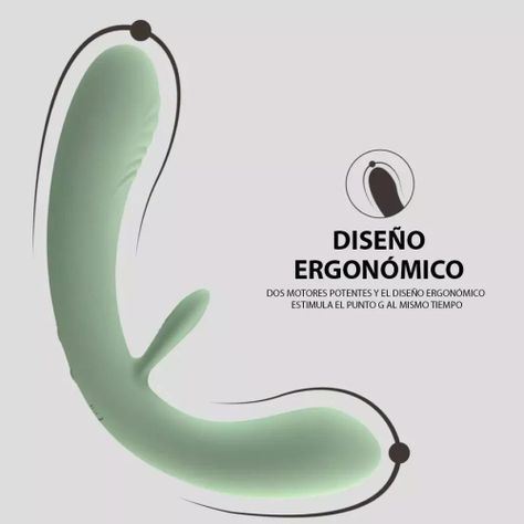 Vibrador Doble Cabeza Para Mujeres Wy0622-1