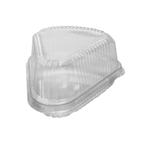 Envase Triangular Porta Torta 13x7cm /25 Unidades-0