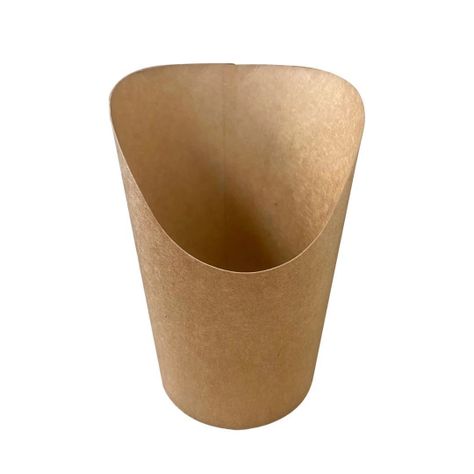 Porta Rollos Churros Cono Kraft 8 Oz /50 Unidades-0
