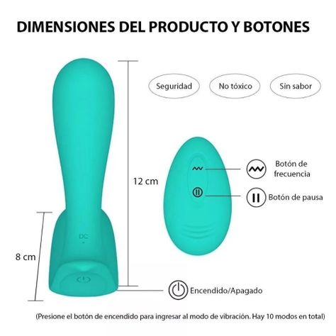Succionador de Clitoris + Vibrador Doble Anal-6