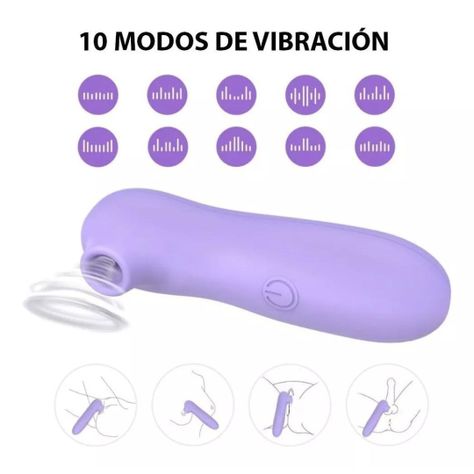 Succionador de Clitoris + Vibrador Doble Anal-2