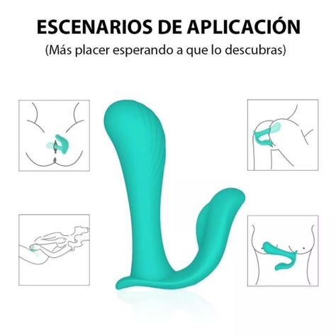 Succionador de Clitoris + Vibrador Doble Anal-5