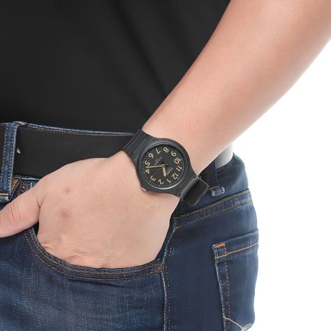 Reloj Mw-240-1b2v Hombre Analogo Resina CASIO-2
