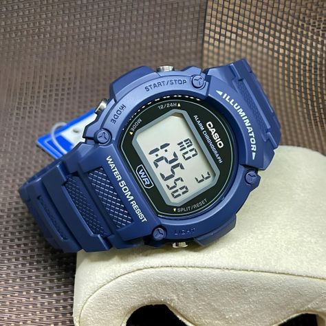 Reloj W-219h-2av Hombre Digital Resina CASIO.-1