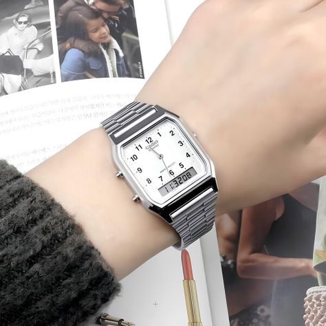 Reloj Aq-230a-7b Hombre Analogo Digital Metal CASIO-1