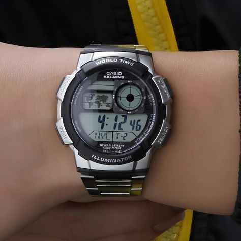 Reloj Ae-1000wd-1av Hombre Digital Metal CASIO-4