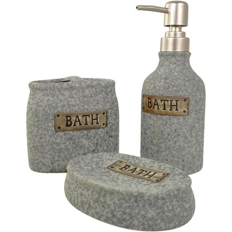 Juego Baño Stone 3 Piezas-0