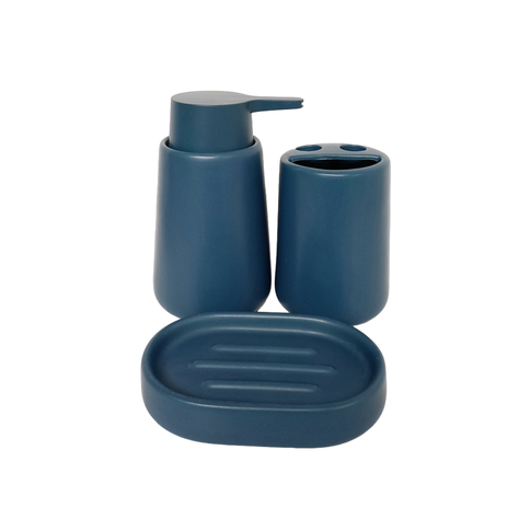 Juego Baño Cerámica Blue-0