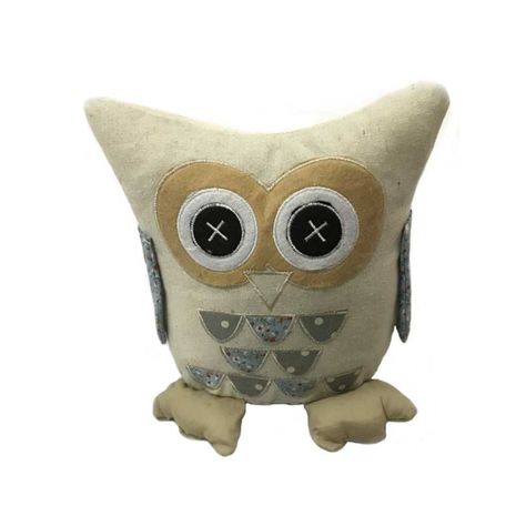 Sujeta Puerta Buho Beige-0