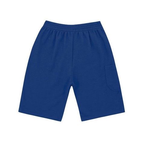 SHORT AZUL ROYAL ALGODÓN BOLSILLO-1