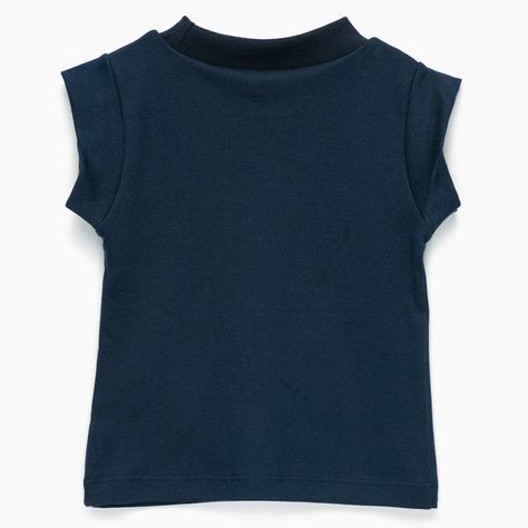 POLERA AZUL LABIOS ALGODÓN PERUANO-1