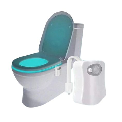 LUZ LED SENSOR DE PRESENCIA INODORO SANITARIO TOILET WC NC54	-1
